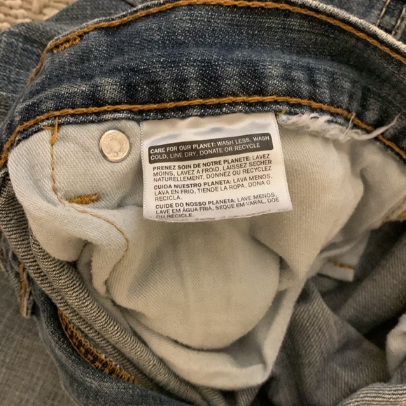 Levi’s 505 Denim Jeans 34 X 30, Red Tag, Button & Zip, See Pics & Description - Picture 16 of 17